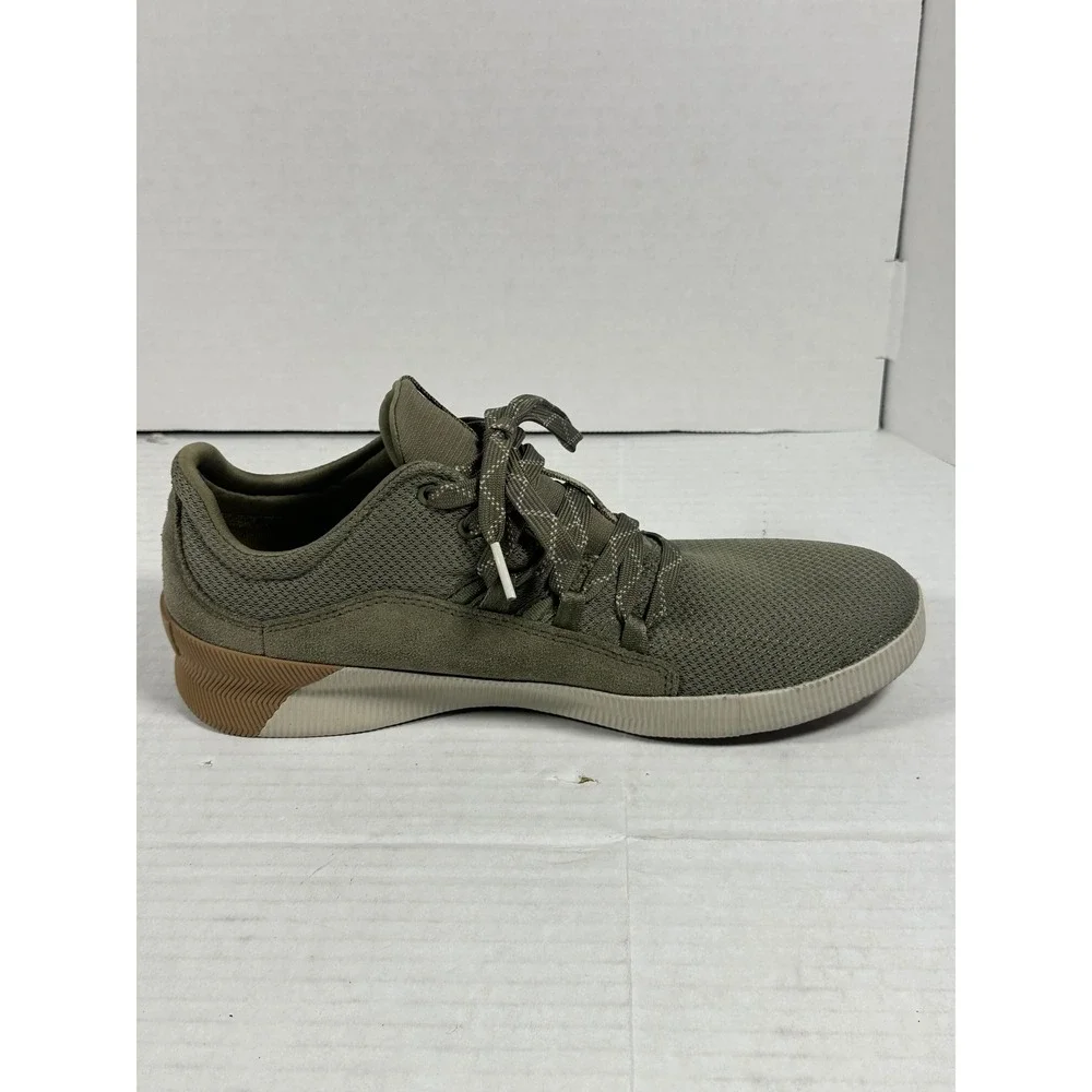 Sorel Out N About Plus Low Waterproof‎ Sneakers Sage Green Womens 10 NL4090-365